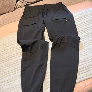 Fabletics Men's Black Joggers